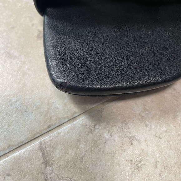 BILLINI Alaia Slides Sandals in Black Croc. Size 6 - Picture 10 of 10